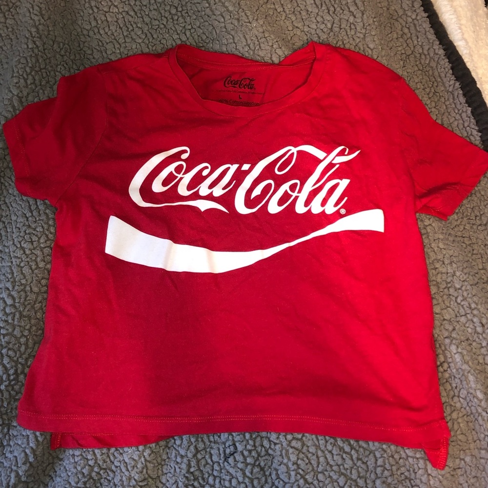 coca-cola crop top